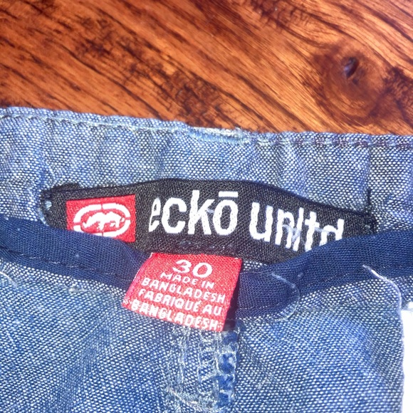 Ecko Unlimited Blue Men’s Shorts - Picture 4 of 4